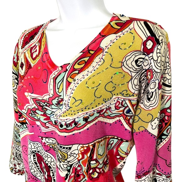 Elizabeth New York Sweater Women’s Size Large - Picture 4 of 9